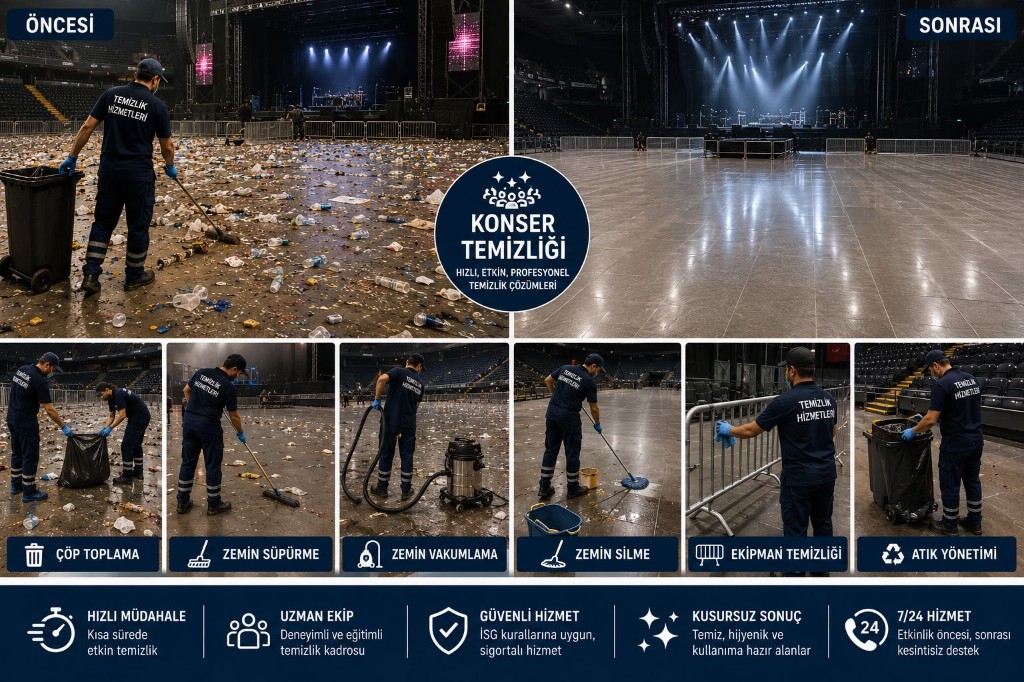 Sahne ve Gösteri Salonu Temizliği